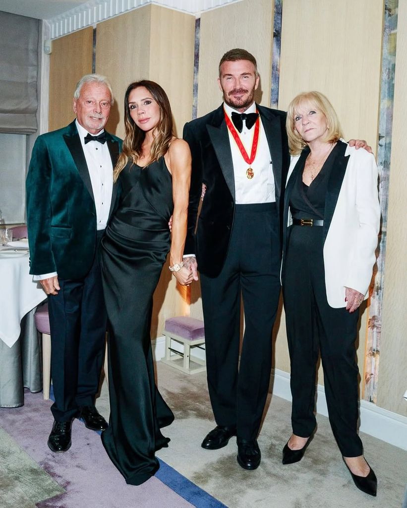 Los padres de Victoria Beckham