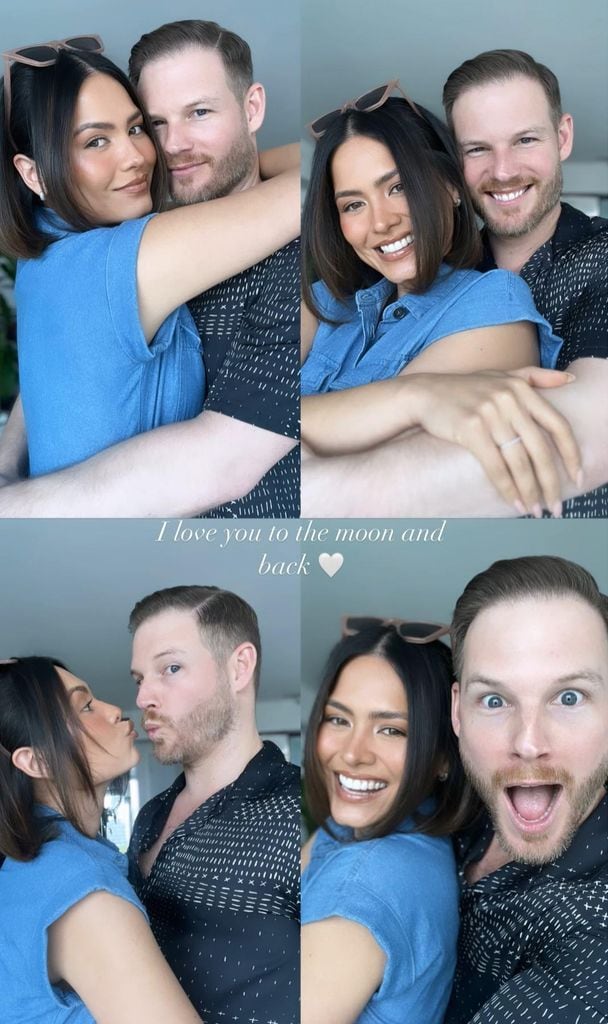andrea meza y ryan proctor