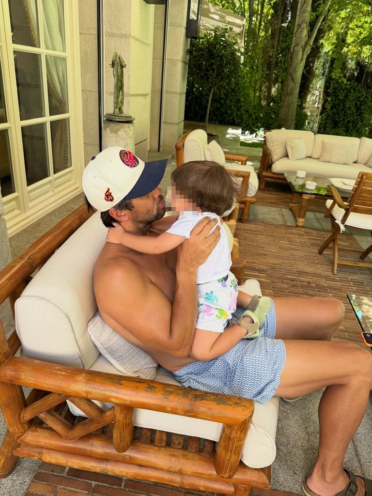 La cariñosa escena que muestra un momento cómplice entre Fernando Verdasco y uno de sus hijos