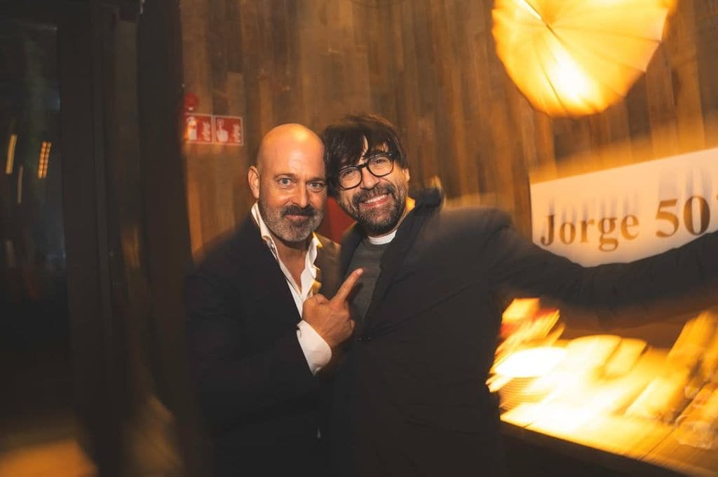 Jorge Ventosa con Luis Piedrahita