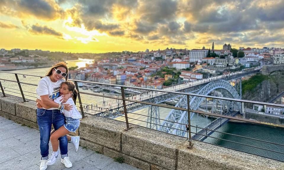 Adamari López y su hija Alaïa