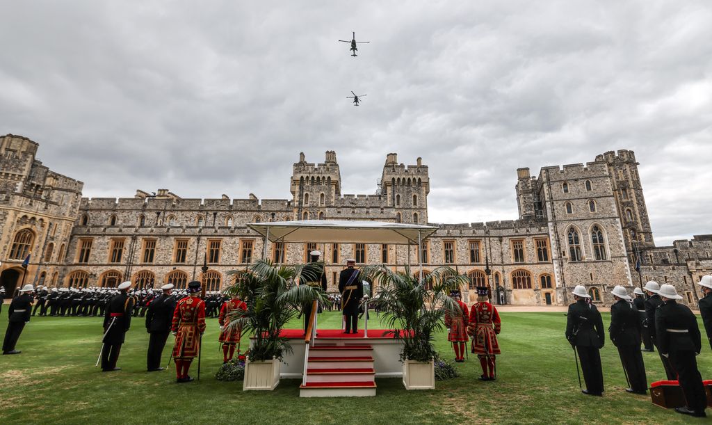 El castillo de Windsor, una de las propiedades de la Corona