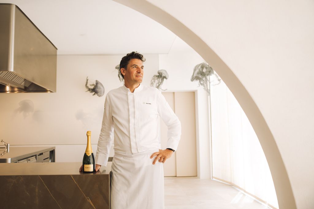 El chef Óscar Molina, del restaurante La Gaia, en Ibiza