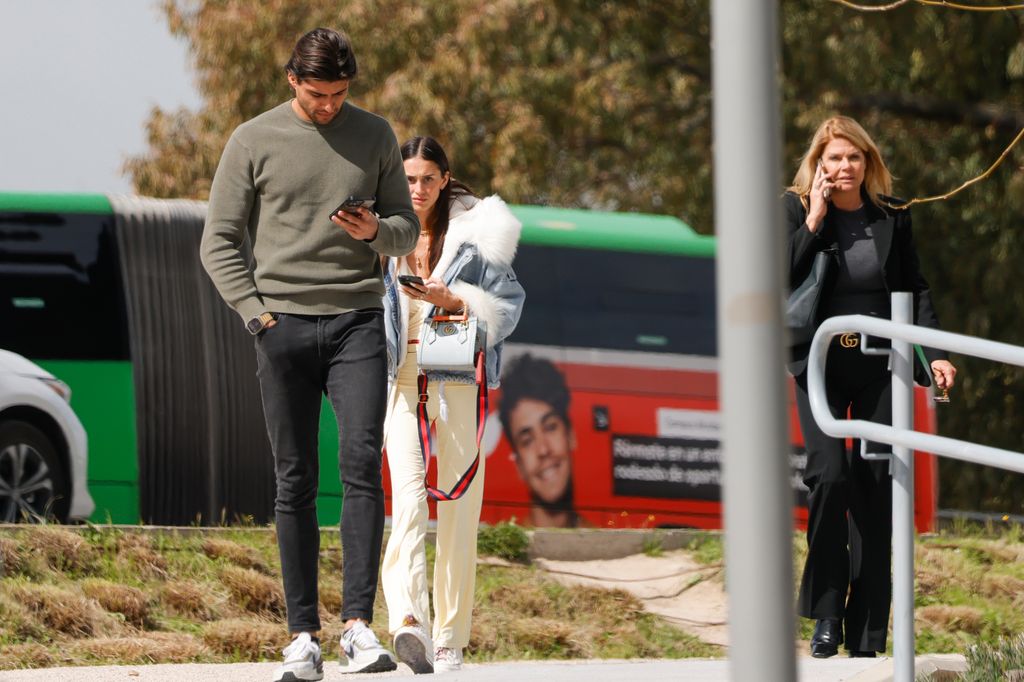 Makoke, Javier Tudela y Marina Romero