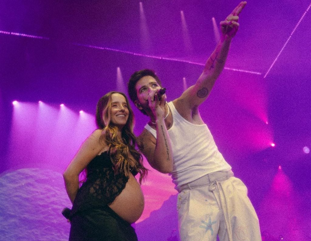 Evaluna Montaner y Camilo Echeverry.