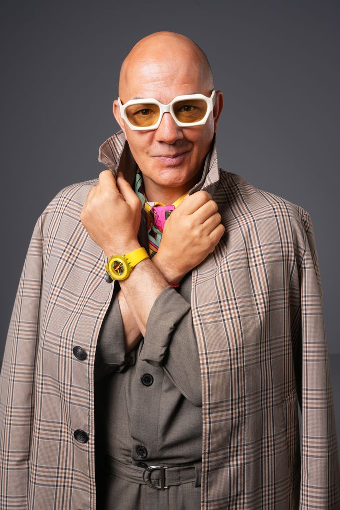 Julián Arango como el diseñador Hugo Lombardi en ‘Betty La Fea, La Historia Continúa’.