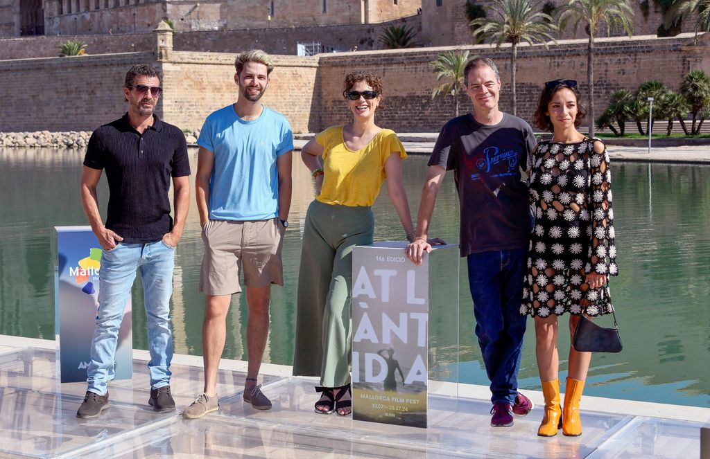 Rodolfo Sancho presenta su película Un paseo por el Borne en el Atlantida Festival en Palma de Mallorca, julio 2024