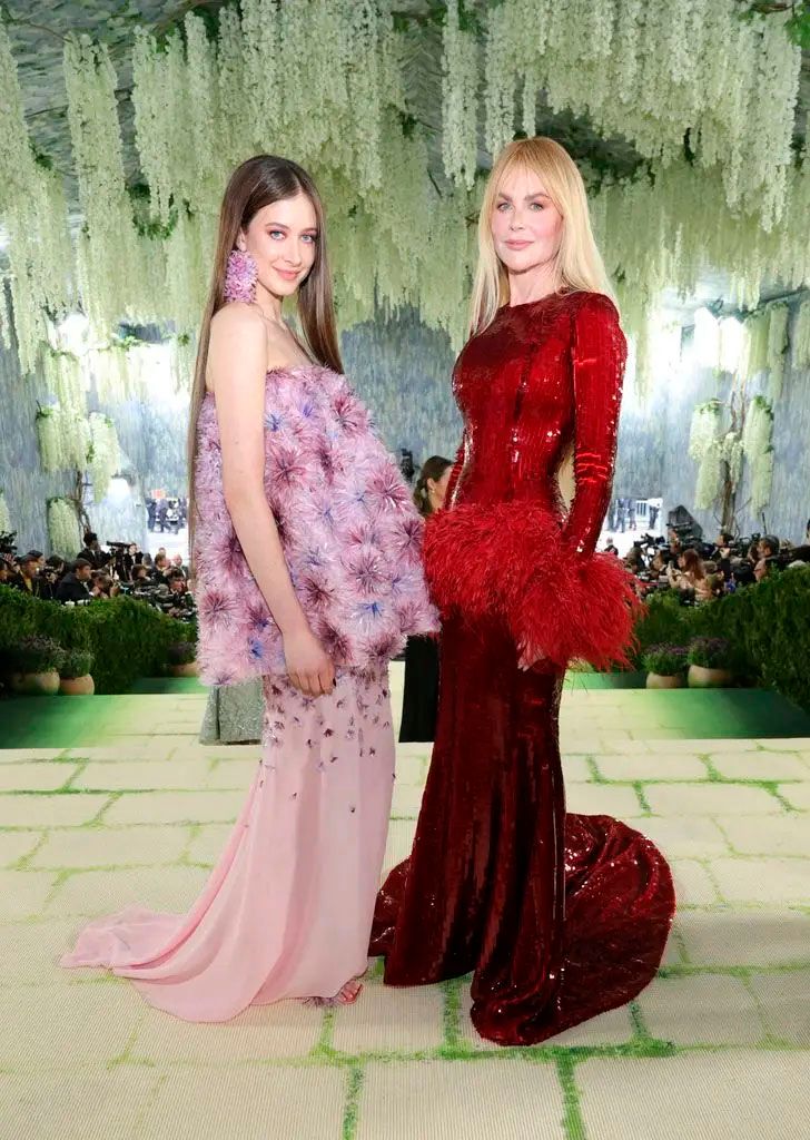 Nicole con su hija, Sunday