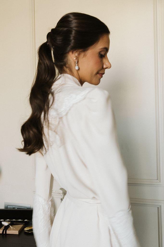 Coleta para novias