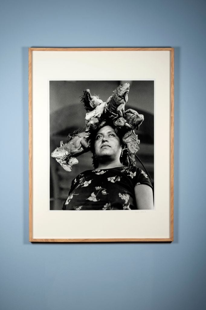 "Nuestra señora de la iguanas" de Graciela Iturbide.