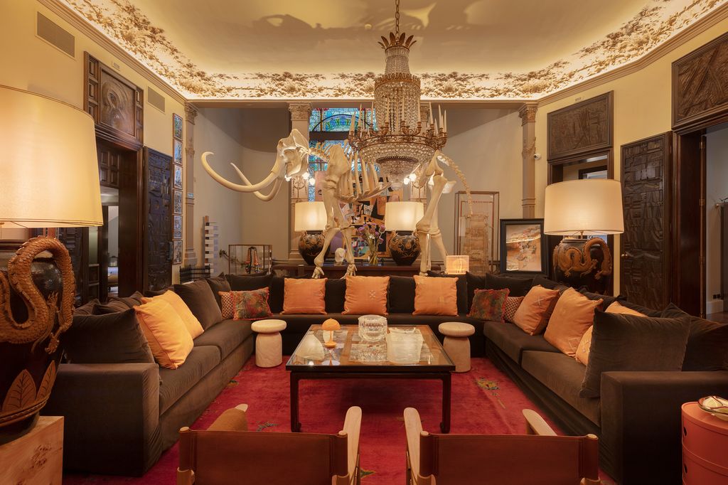 Salón elegante en un espacio que invita a compartir