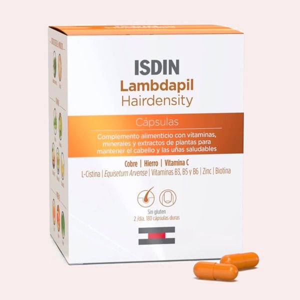 ISDIN Lambdapil Hairdensity Cápsulas 180 Unidades