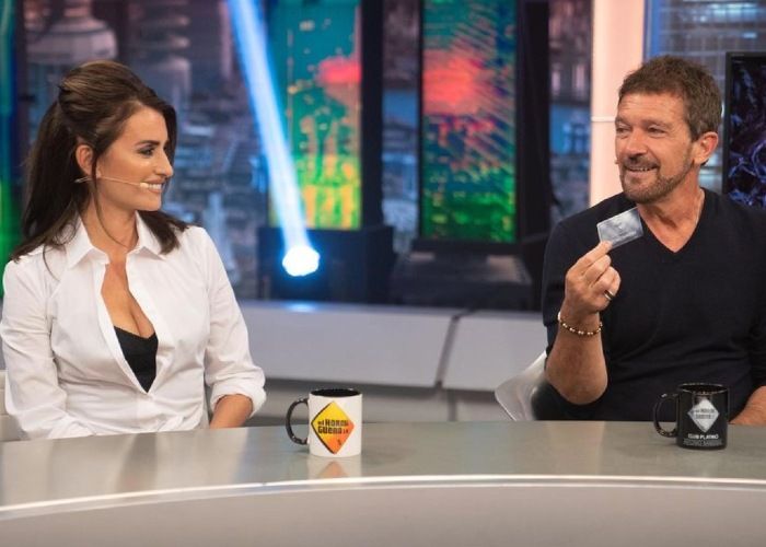 Penélope Cruz y Antonio Banderas en 'El Hormiguero'