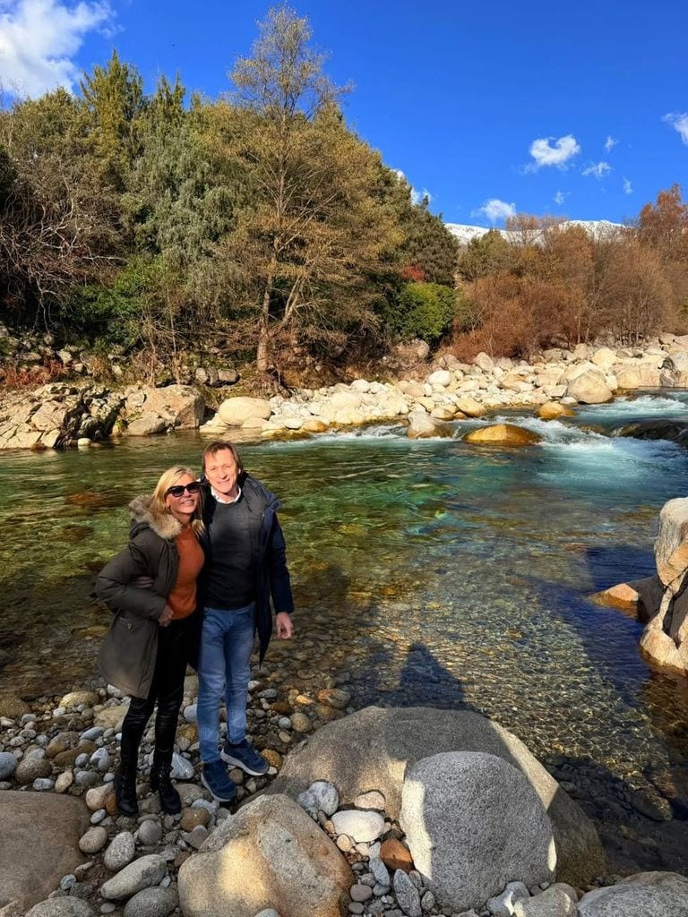 Patricia Cerezo con su prometido