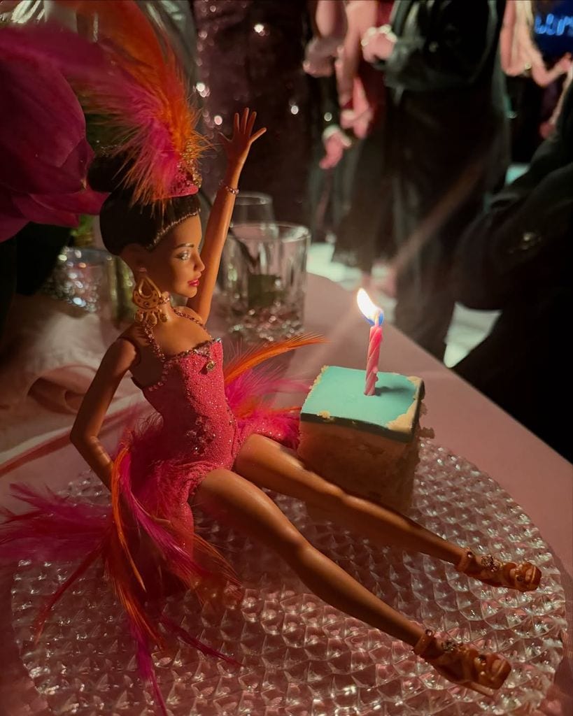 Un pedazo del delicioso pastel.