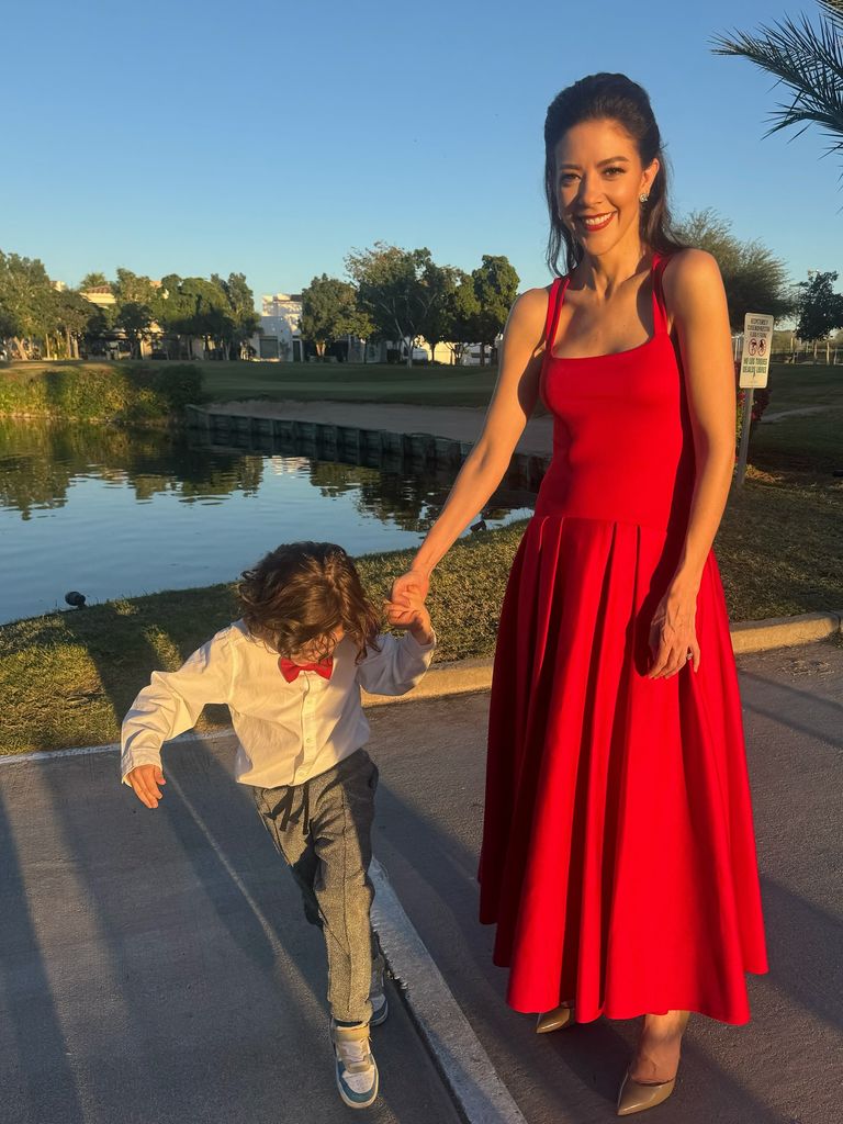 Fernanda Castillo compartió nuevas fotos de Liam