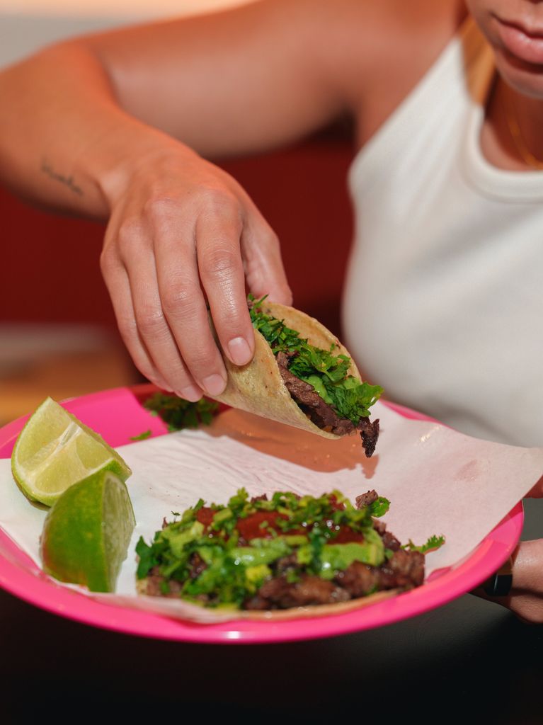 Los tacos de Los Auténticos