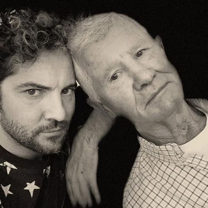 David Bisbal con su padre