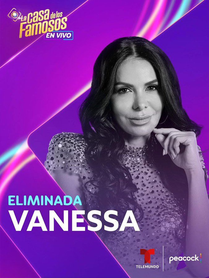 Vanessa, la cuarta eliminada de 'La Casa de los Famosos 6'