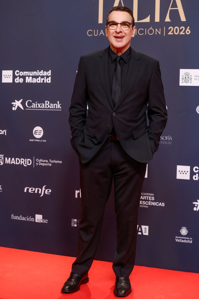 Luis Merlo, en los Premios Talía