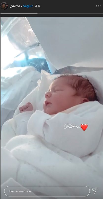 La hija de Valeria Ros