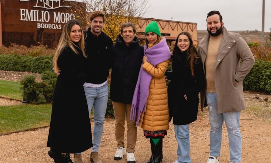 William Levy y Elizabeth Gutiérrez en Bodegas Emilio Moro