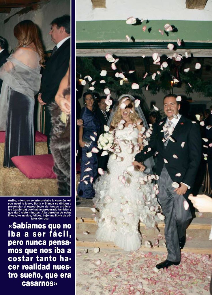 Blanca Cuesta boda HOLA PLUS