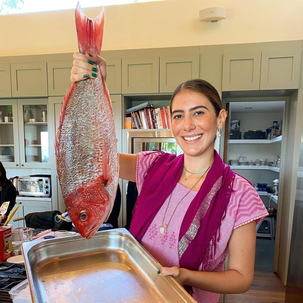 La chef Karla Covarrubias