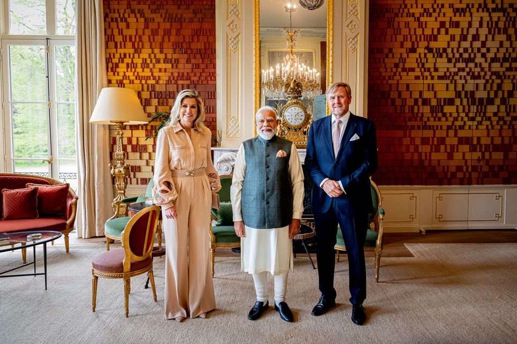 Los reyes Guillermo y Máxima en el Palacio Huis ten Bosch el pasado mayo