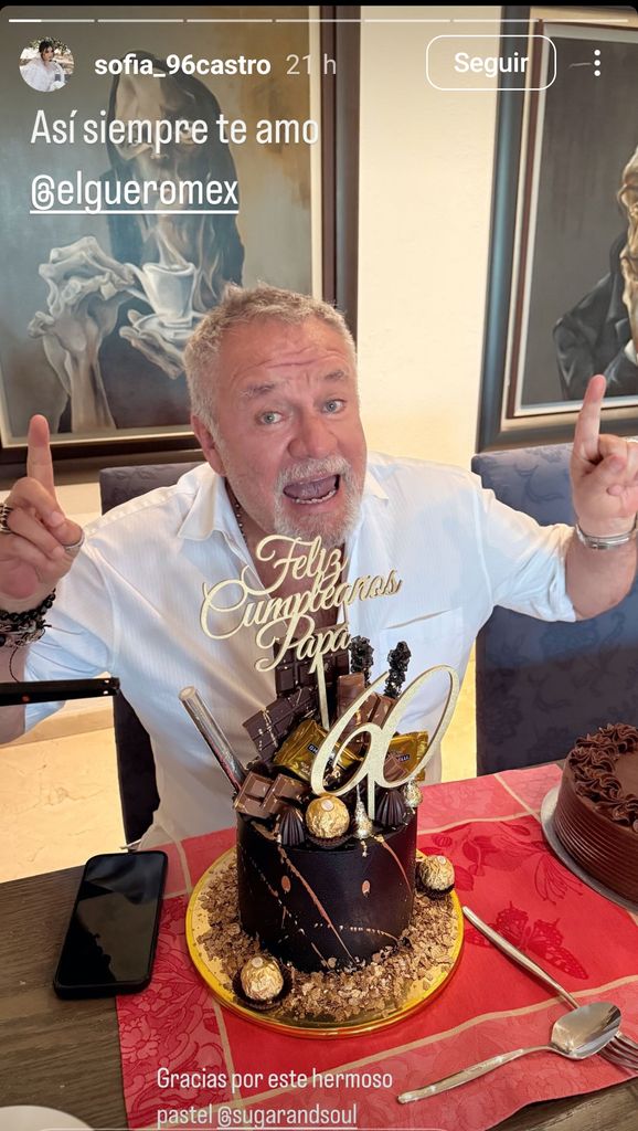José Alberto 'El Güero' Castro celebró su cumpleaños 60