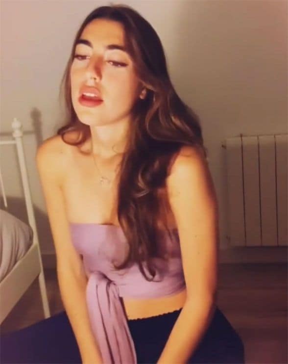 Claudia Jiménez, hija de Raquel Revuelta