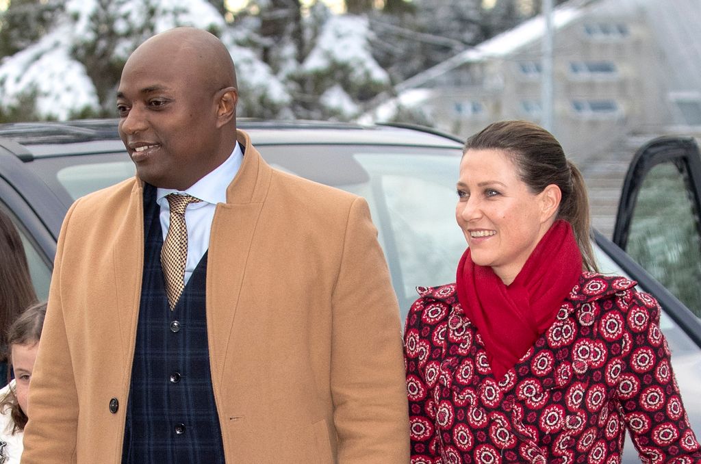 Durek Verrett y Marta Luisa de Noruega