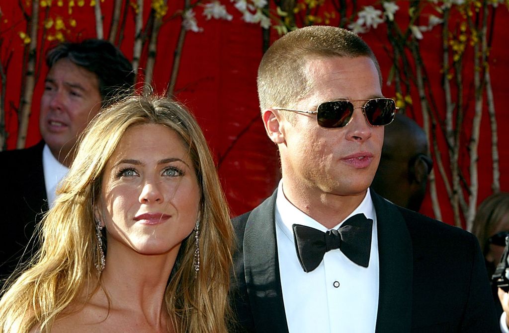 Jennifer Aniston y Brad Pitt