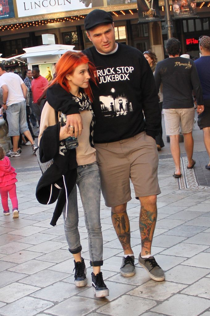 Hayley Williams y Chad Gilbert fueron pareja por más de una década