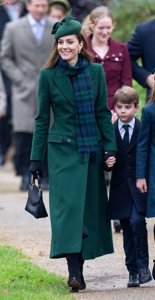 Kate Middleton, princesa de Gales, el día de Navidad en 2024.