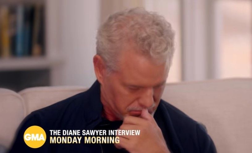 Eric Dane rompe a llorar en su entrevista en Good Morning America