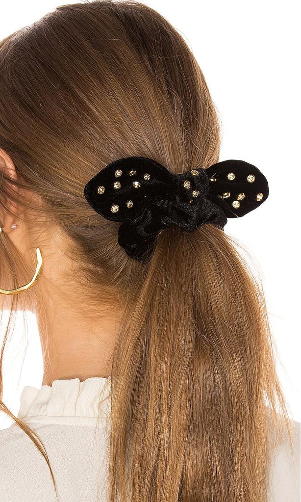 scrunchie de terciopelo