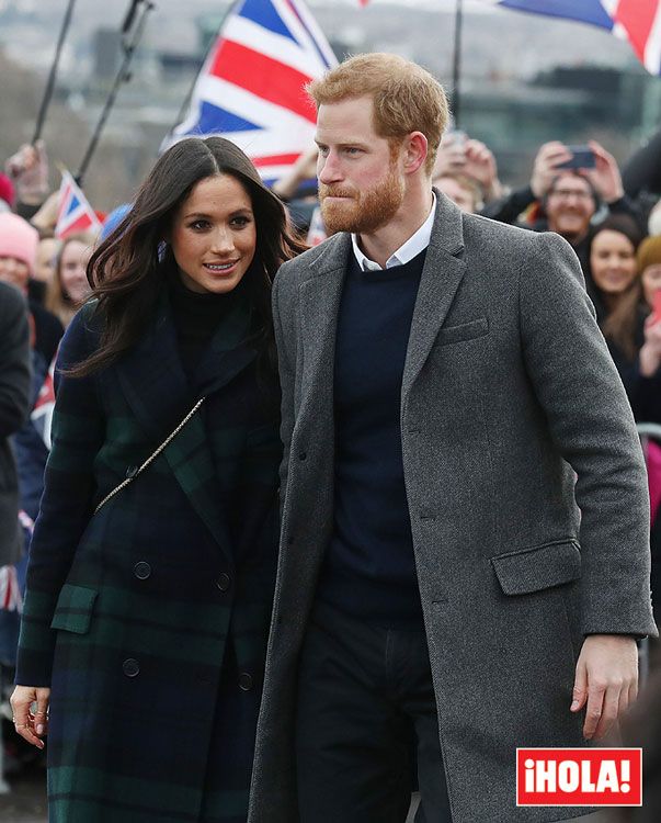 Meghan Markle y el príncipe Harry