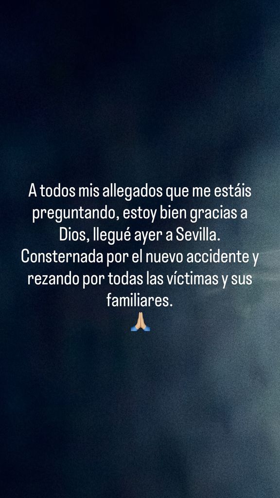 El mensaje de Eva González