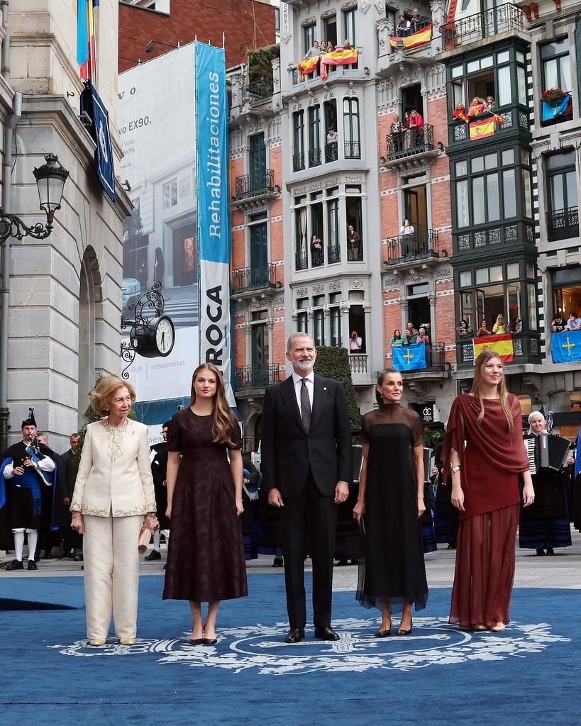La Familia Real, en la entrega de los Premios Princesa de Asturias de 2025