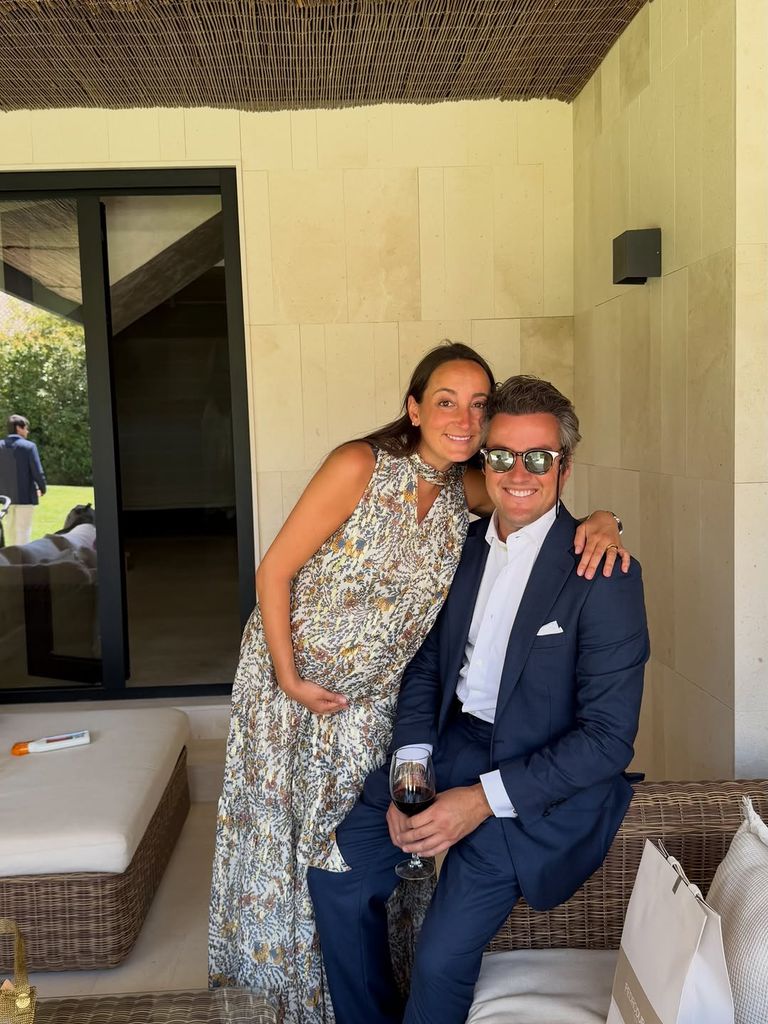 Lucia y Alvaro, muy sonrientes