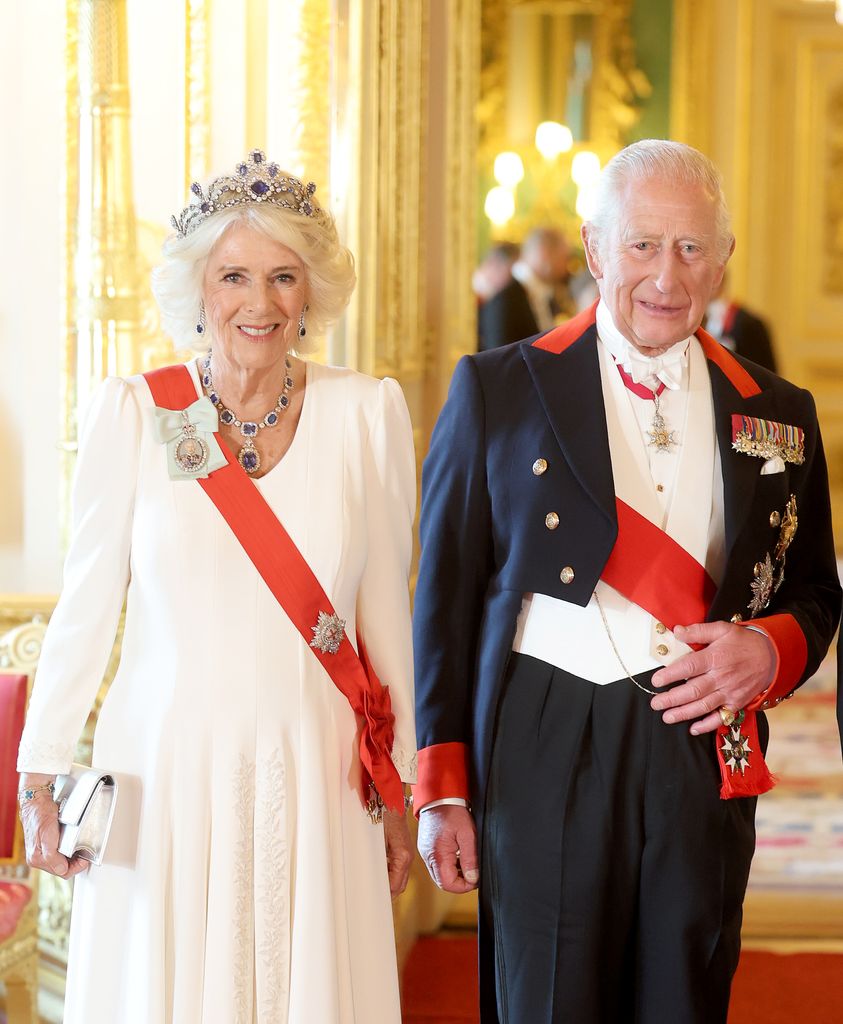 El rey Carlos III y la reina Camilla