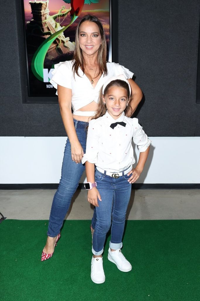 Adamari López y su hija Alaïa