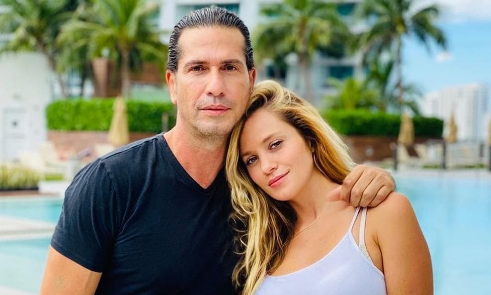 Gregorio Pernía y su esposa Érika Rodríguez Farfán