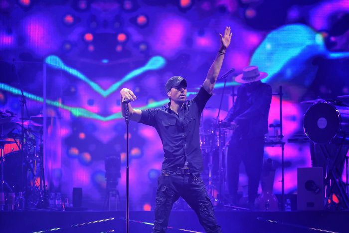 Enrique Iglesias en un concierto