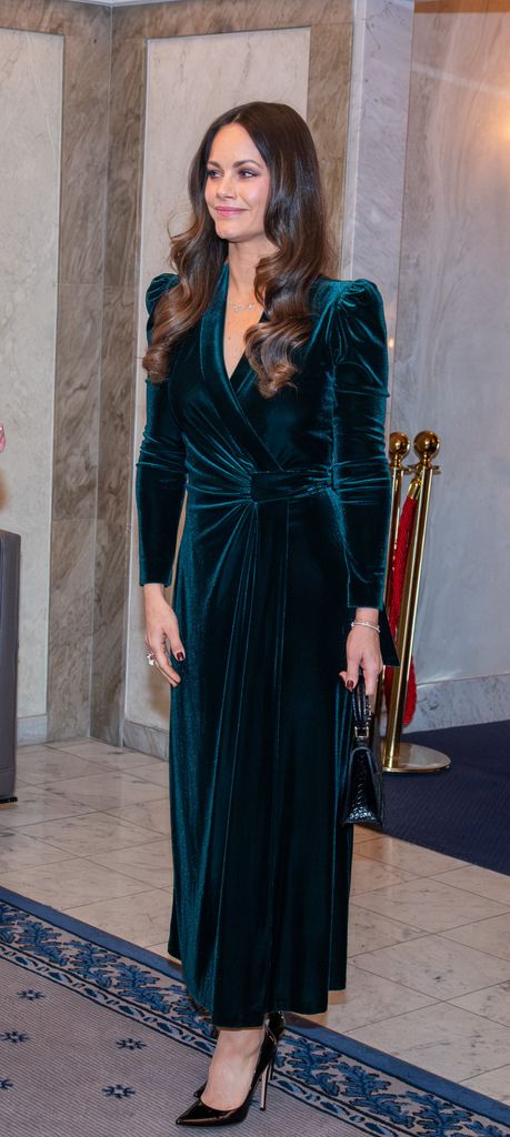 La princesa Sofía de Suecia asiste al la celebración por el centenario del Rotary Club de Estocolmo.