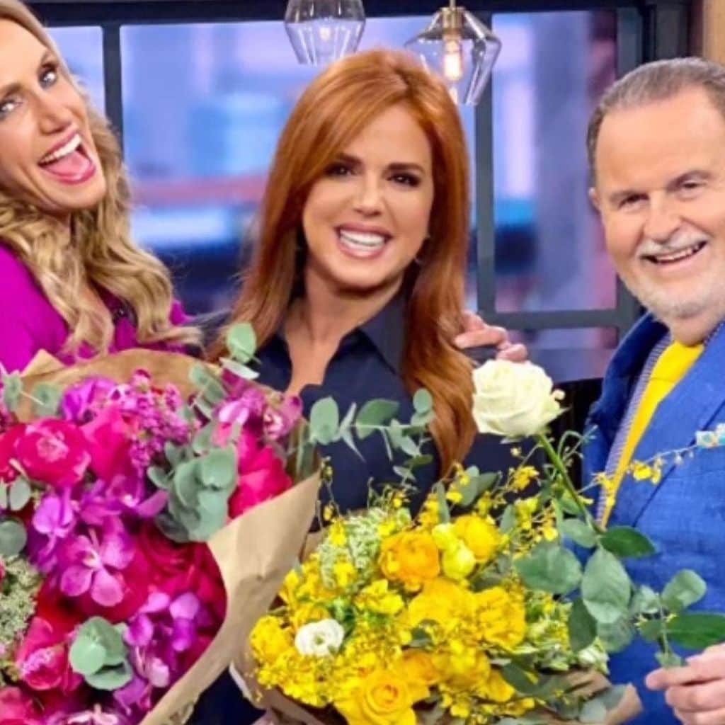 María Celeste Arrarás, Raúl de Molina y Lili Estefan