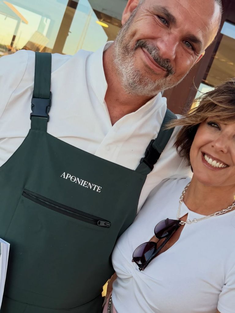 Sonsoles Ónega y Ángel León, conocido como el chef del mar