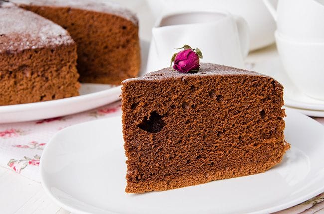 Bizcocho chocolate casero 3z