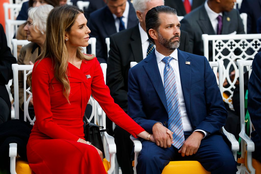 Donald Trump Jr. y Bettina Anderson